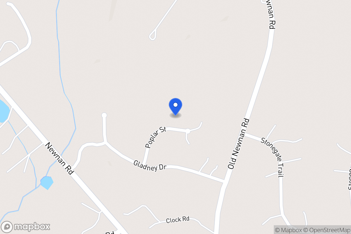 Map of 72 Poplar St