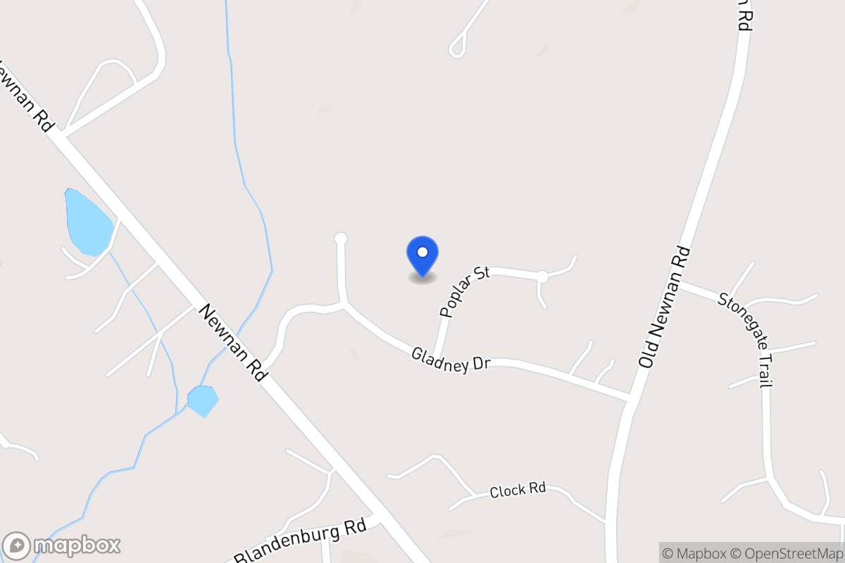 Map of 28 Poplar St