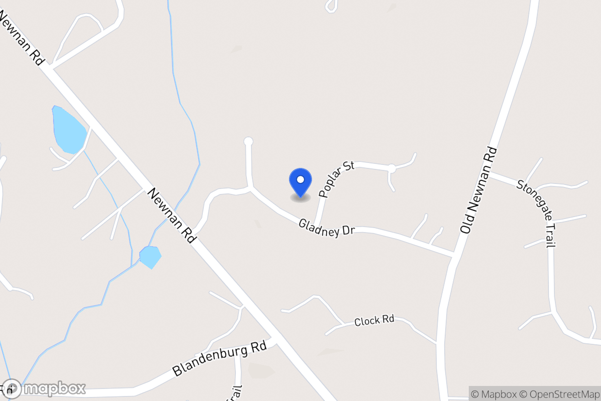 Map of 103 Gladney Dr