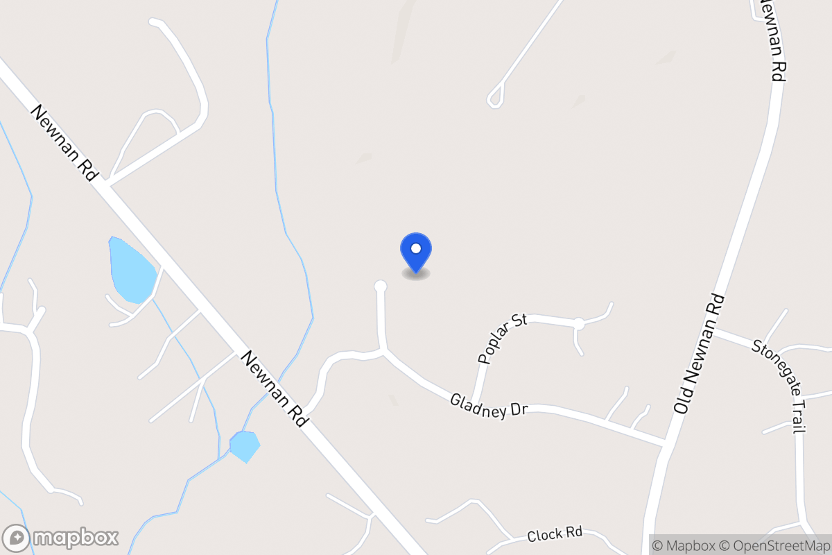 Map of 165 Gladney Dr