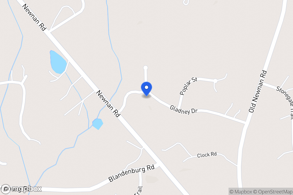 Map of 130 Gladney Dr