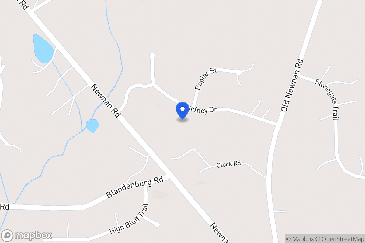 Map of 94 Gladney Dr