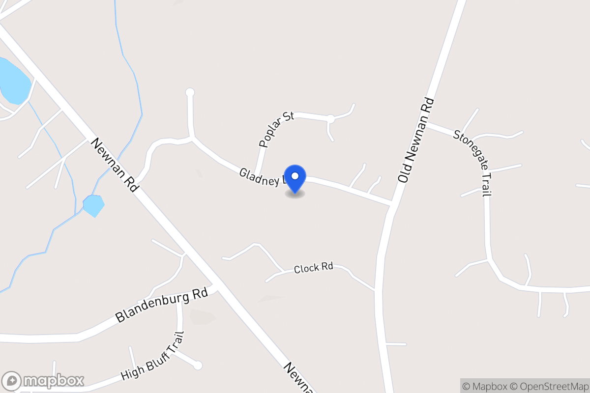 Map of 60 Gladney Dr