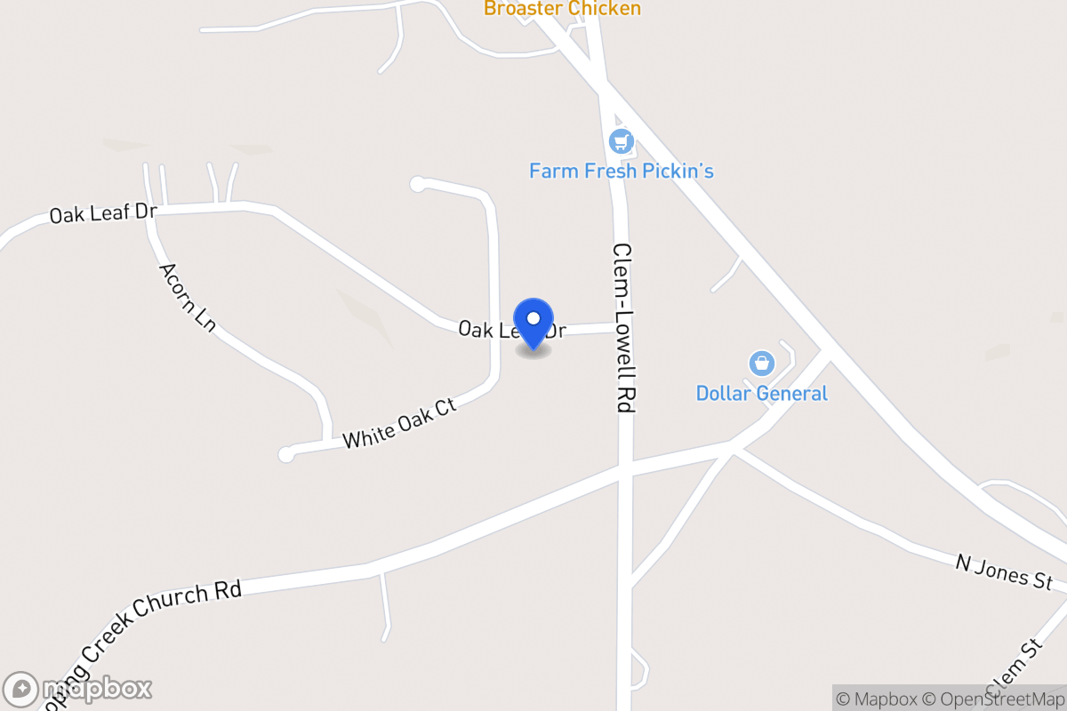 Map of 104 Oak Leaf Dr