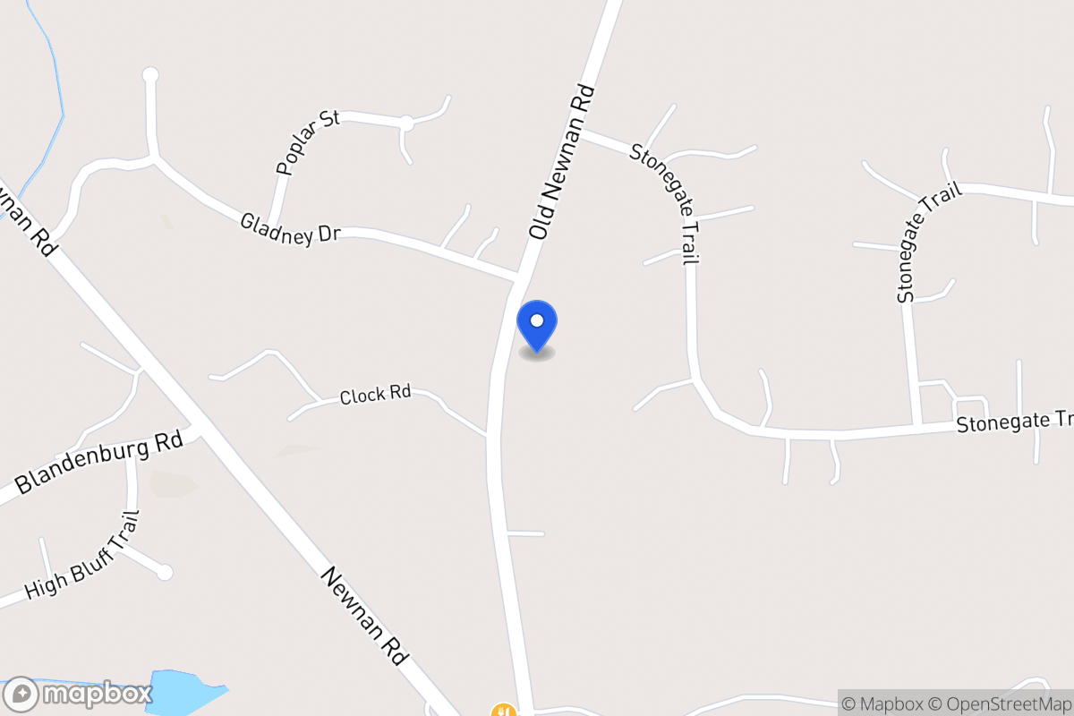 Map of 2420 Old Newnan Rd