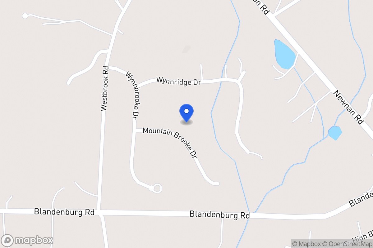 Map of 48 Mountain Brooke Dr
