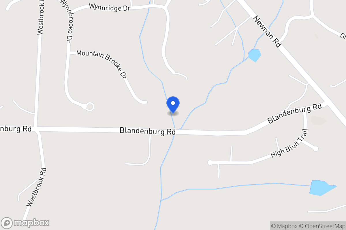 Map of 122 Mountain Brooke Dr