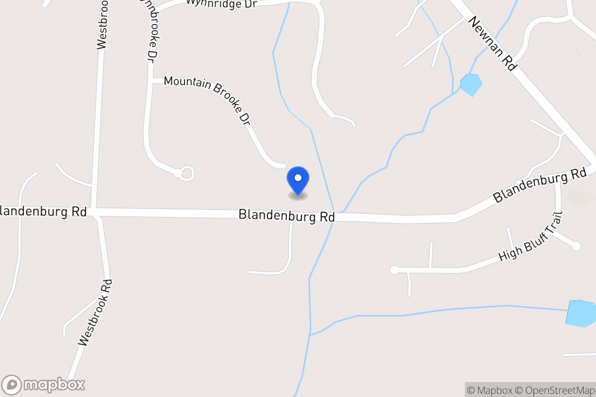 Map of 117 Mountain Brooke Dr