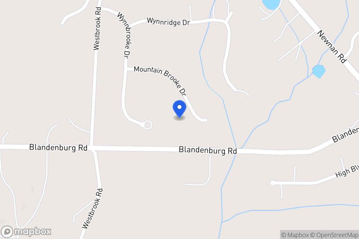 Map of 97 Mountain Brooke Dr