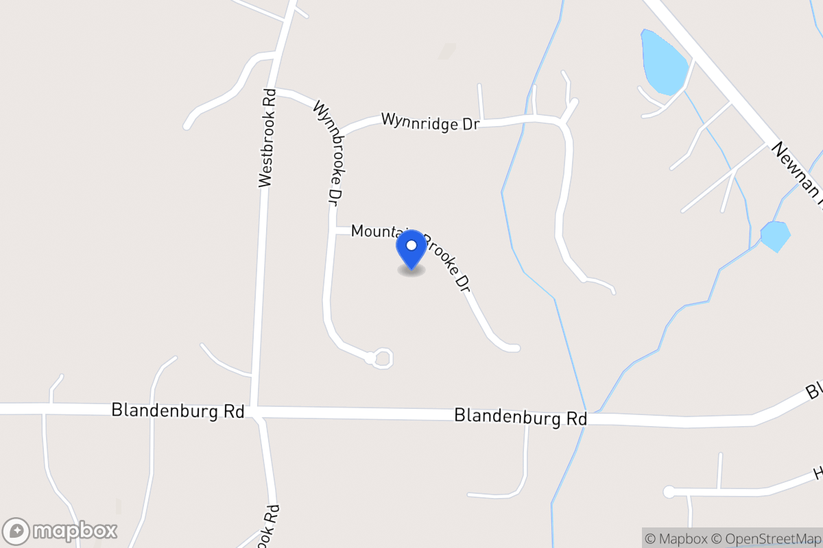 Map of 57 Mountain Brooke Dr