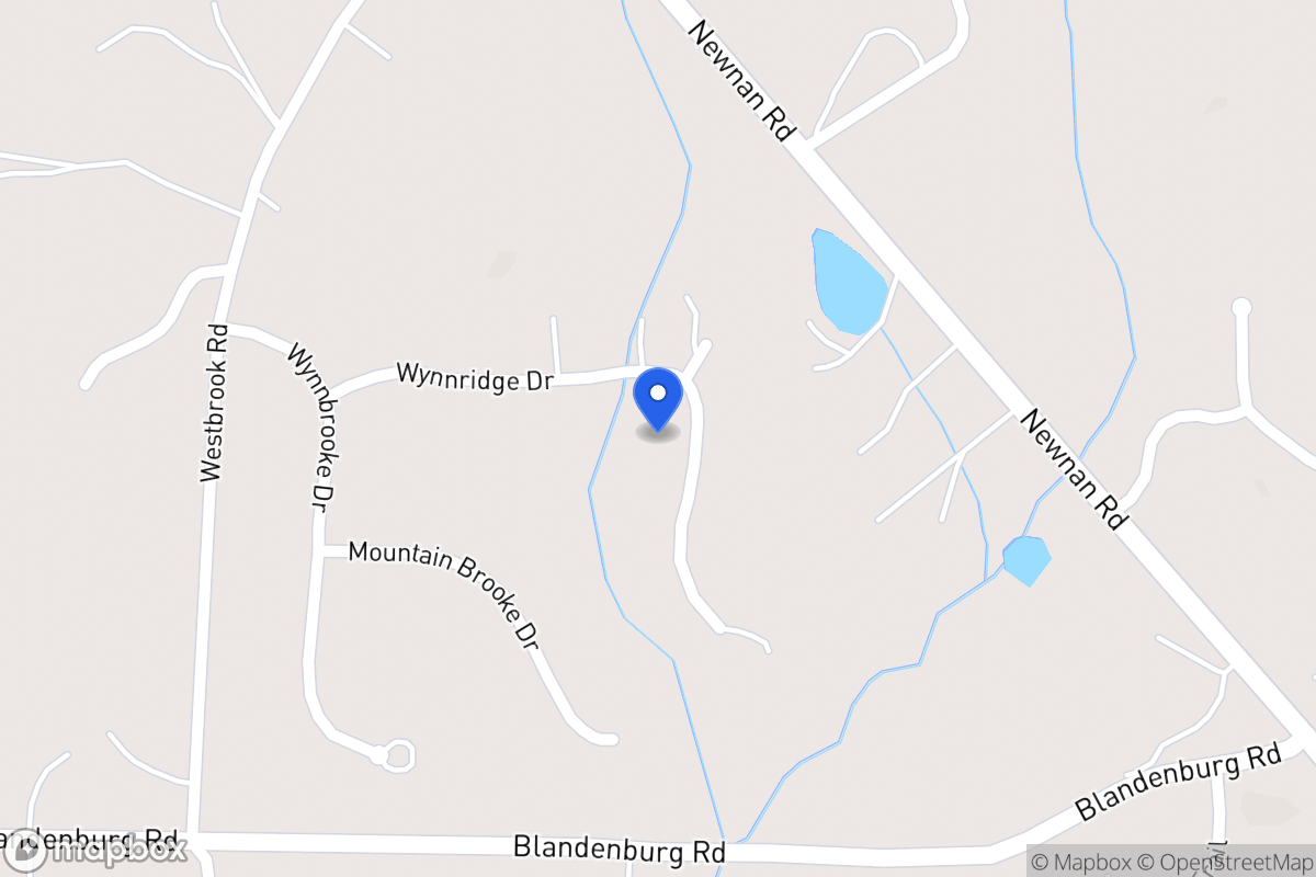 Map of 129 Wynridge Dr