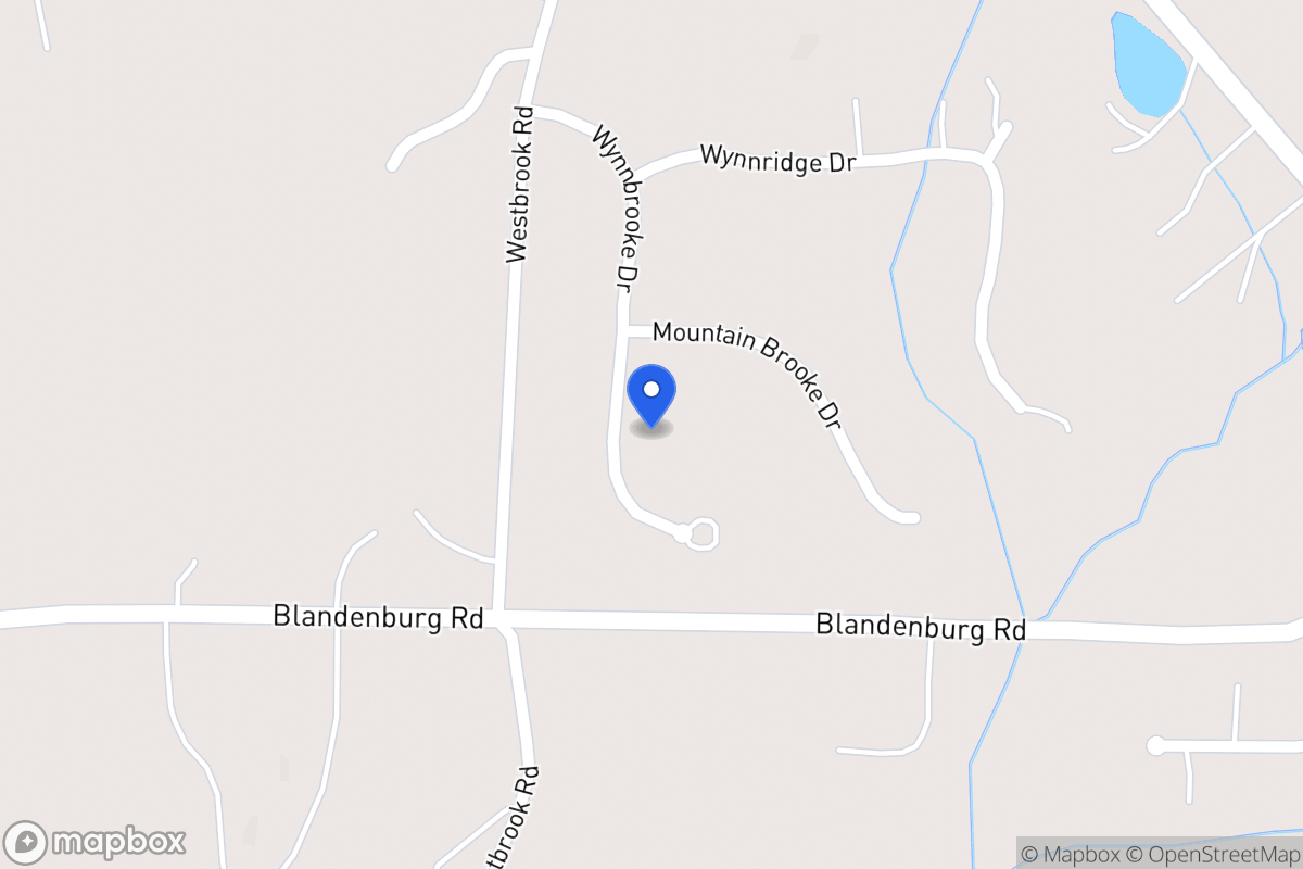 Map of 126 Wynbrooke Dr
