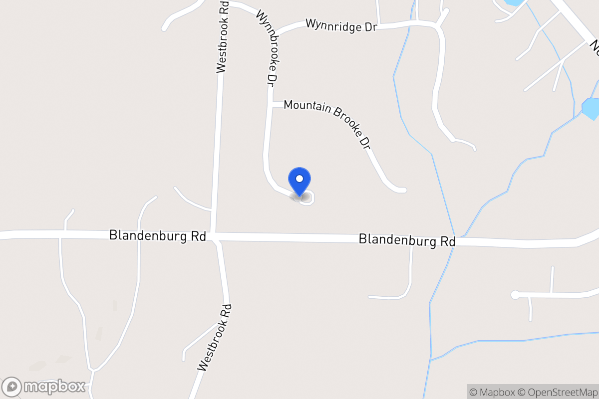 Map of 166 Wynbrooke Dr