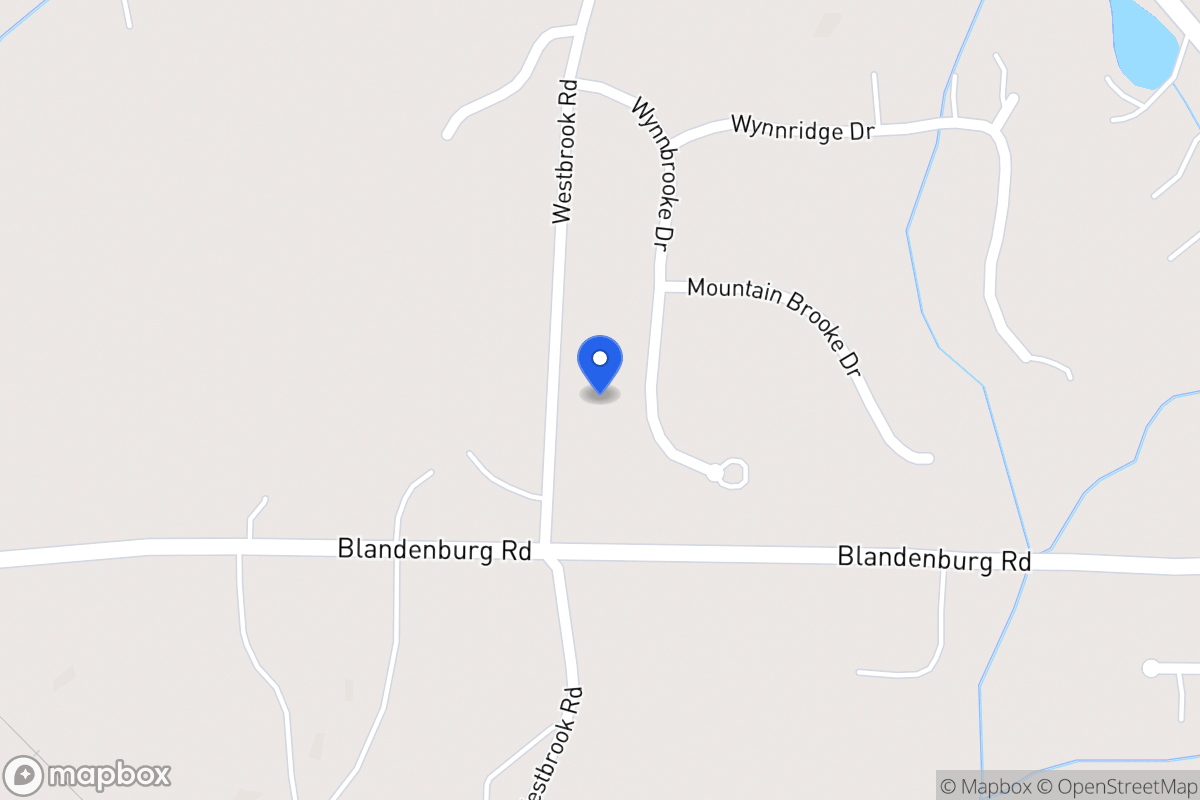 Map of 129 Wynbrooke Dr