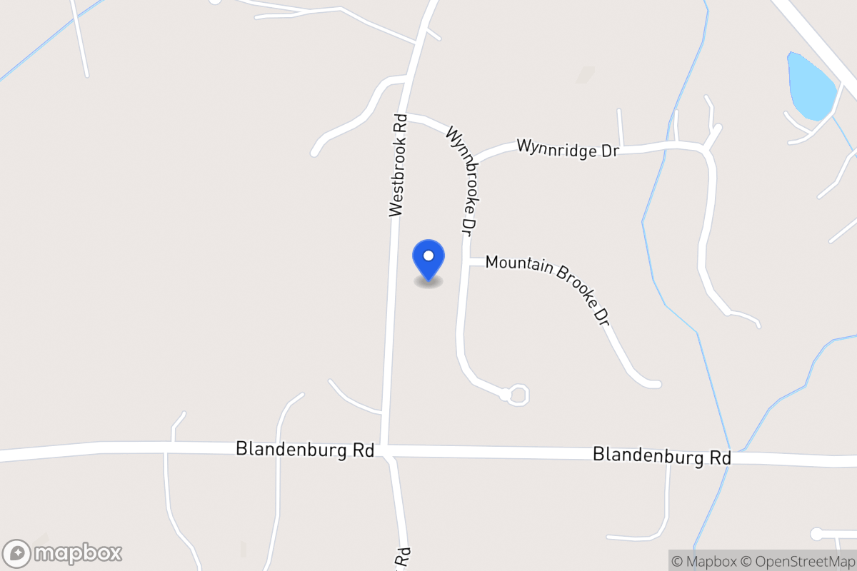 Map of 105 Wynbrooke Dr