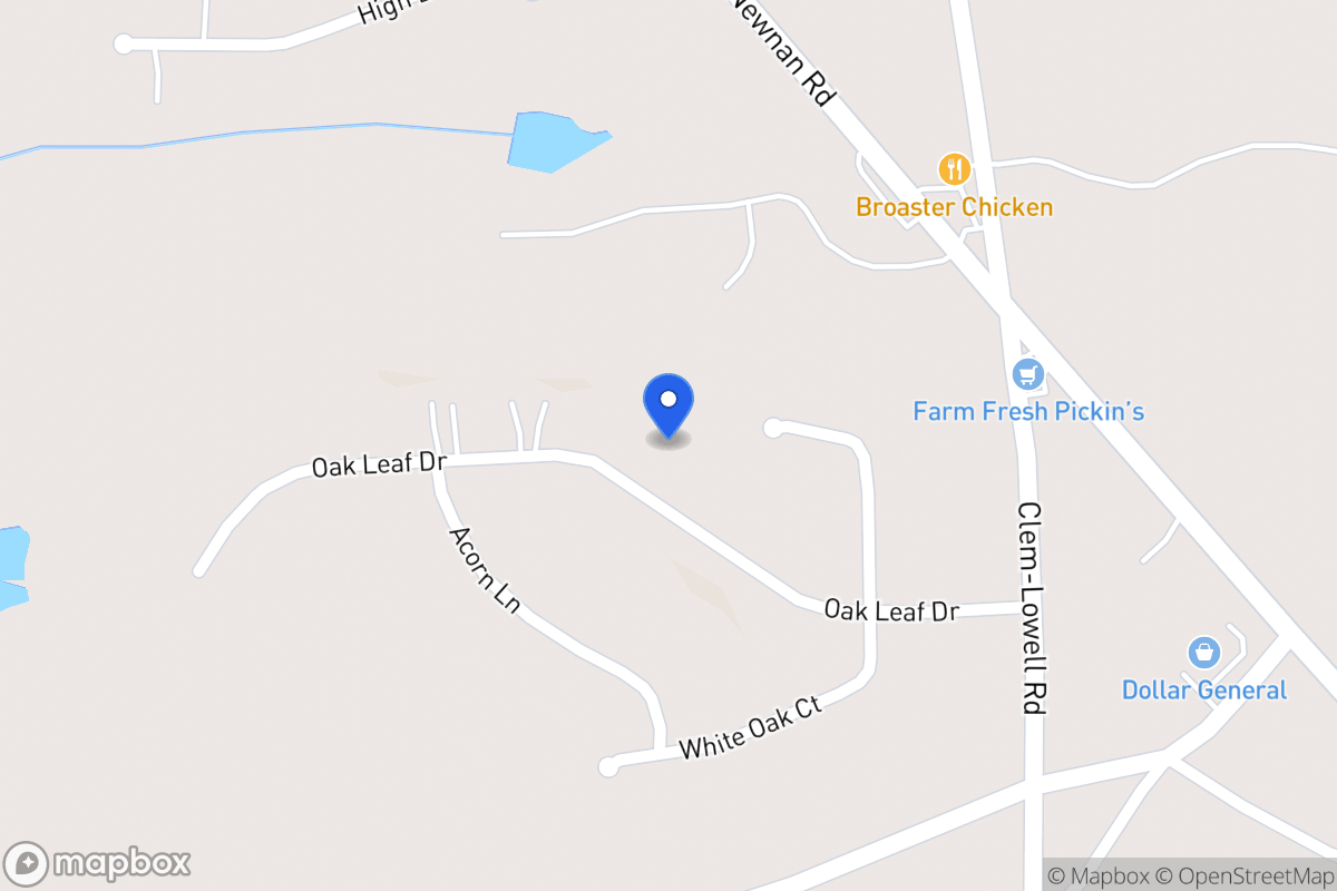 Map of 137 Oak Leaf Dr