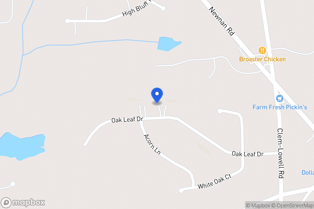 Map of 161 Oak Leaf Dr