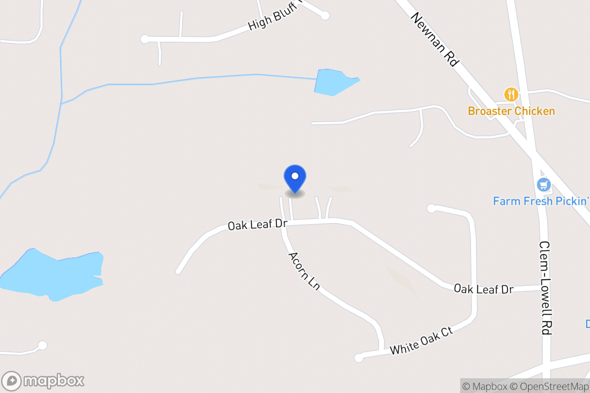 Map of 167 Oak Leaf Dr