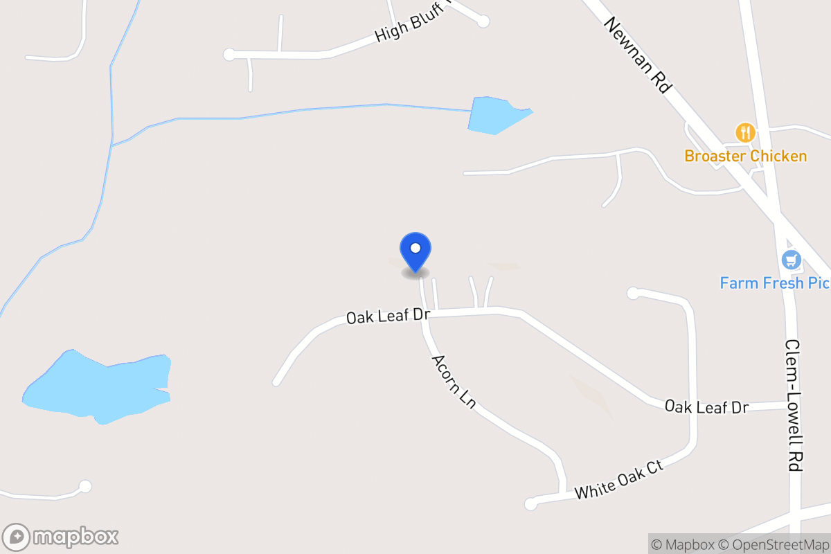 Map of 173 Oak Leaf Dr