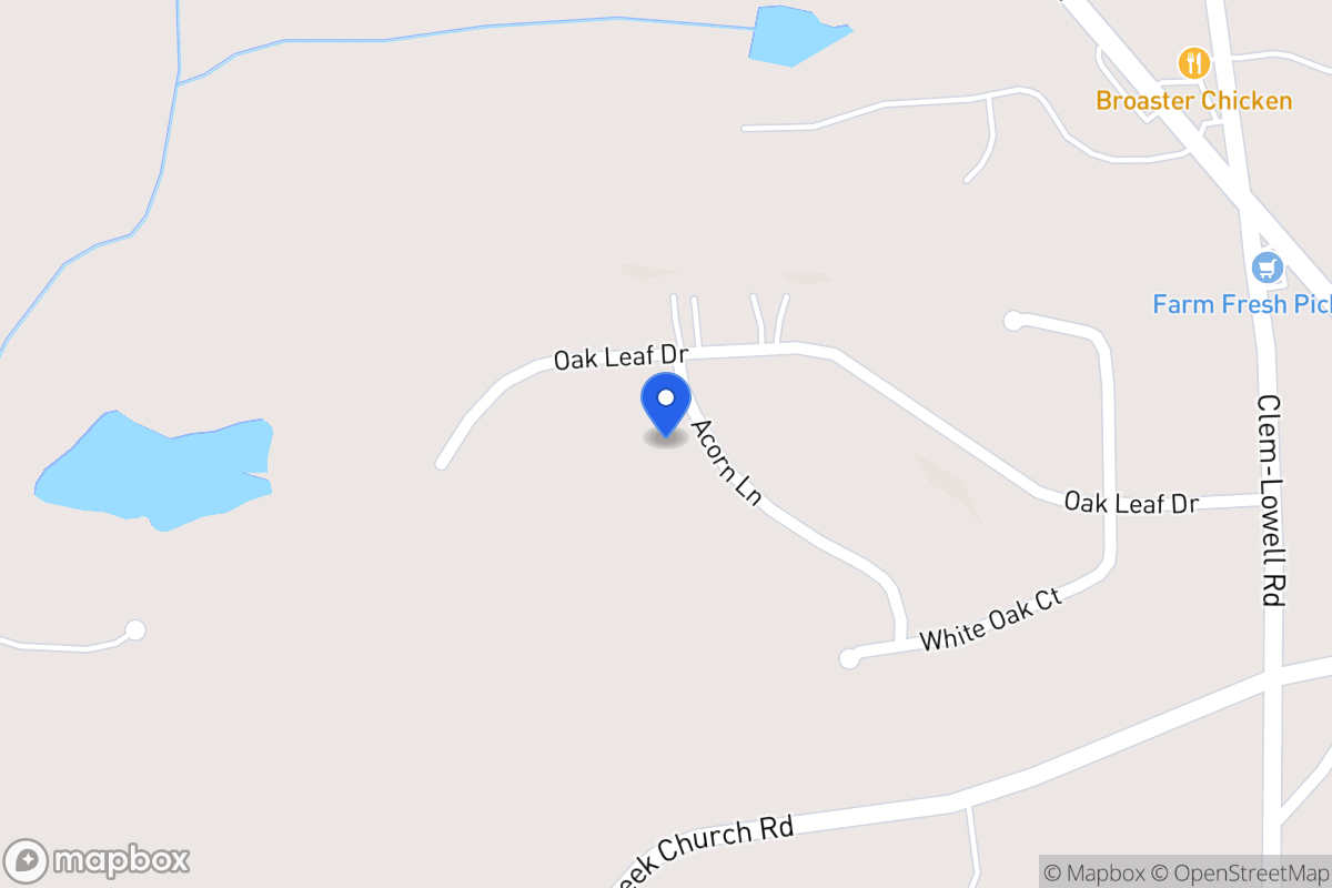 Map of 144 Acorn Ln