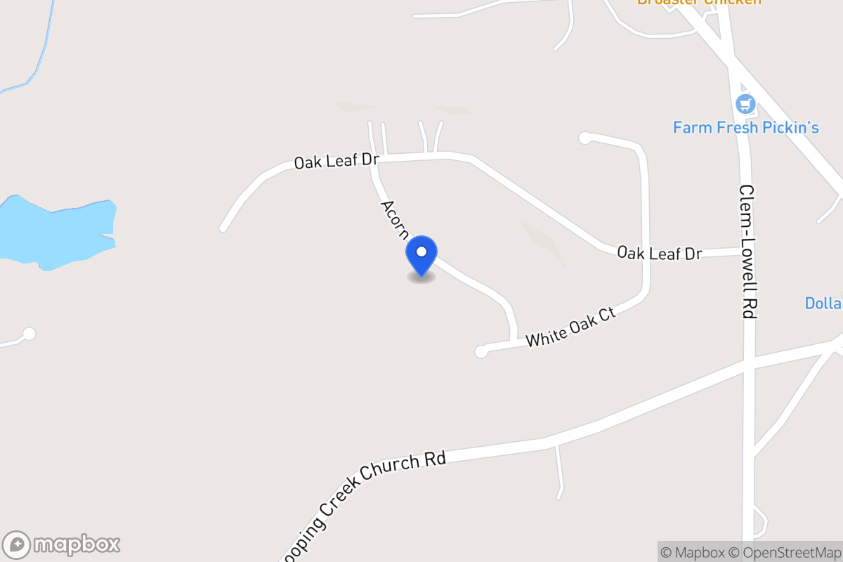 Map of 126 Acorn Ln