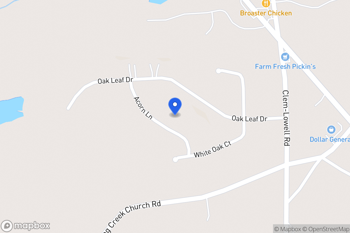 Map of 123 Acorn Ln