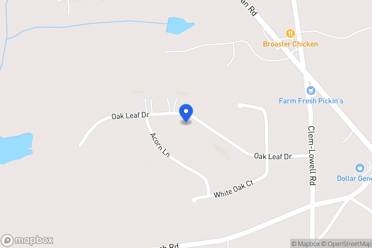 Map of 146 Oak Leaf Dr
