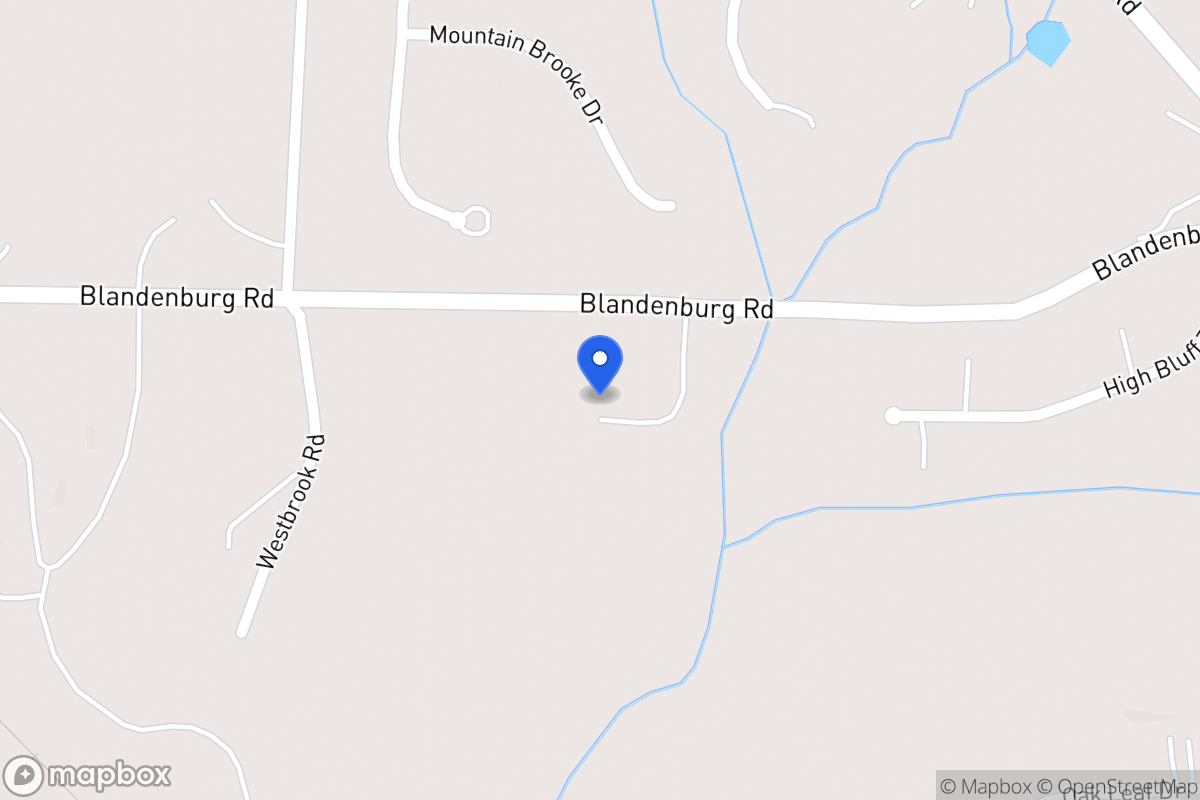 Map of 1551 Blandenburg Rd