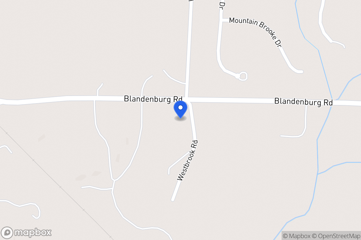 Map of 315 Westbrook Rd