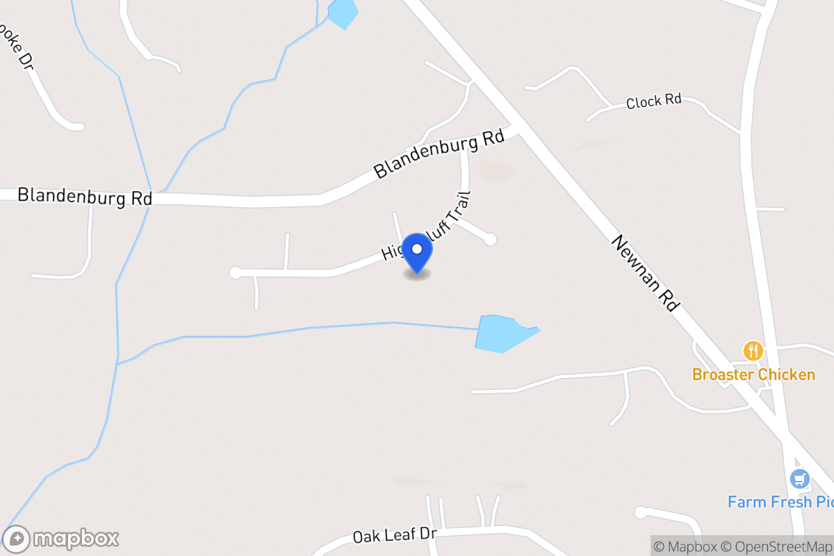 Map of 125 High Bluff Trl