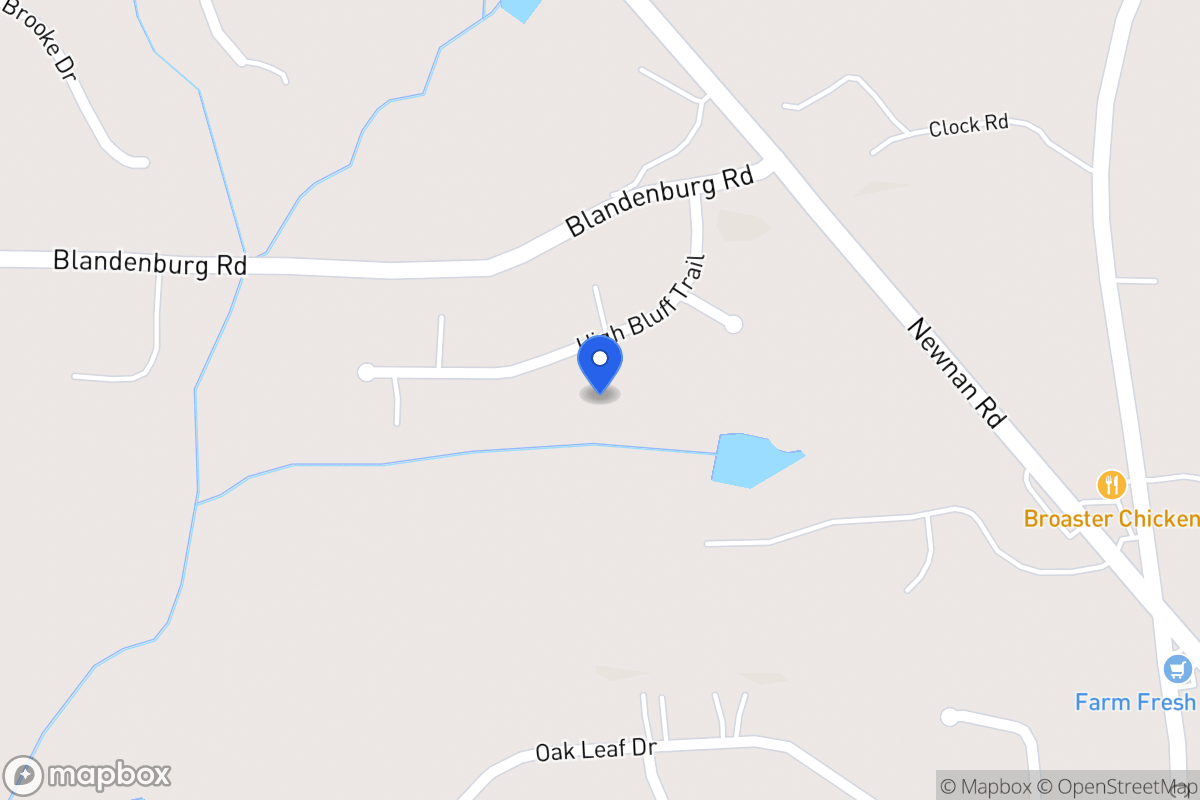 Map of 131 High Bluff Trl