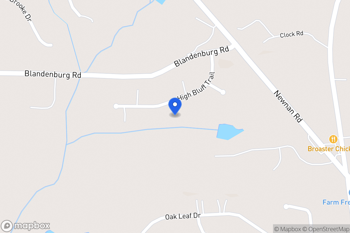 Map of 137 High Bluff Trl