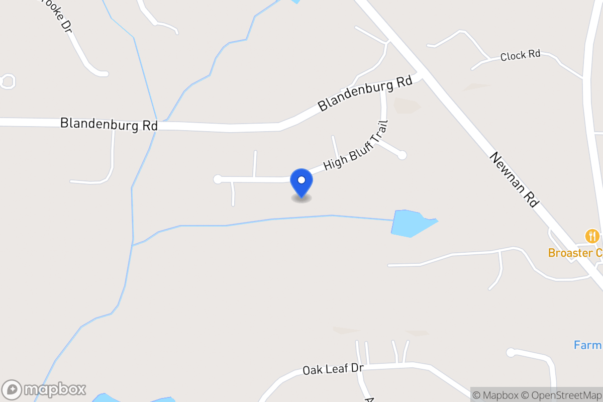 Map of 143 High Bluff Trl