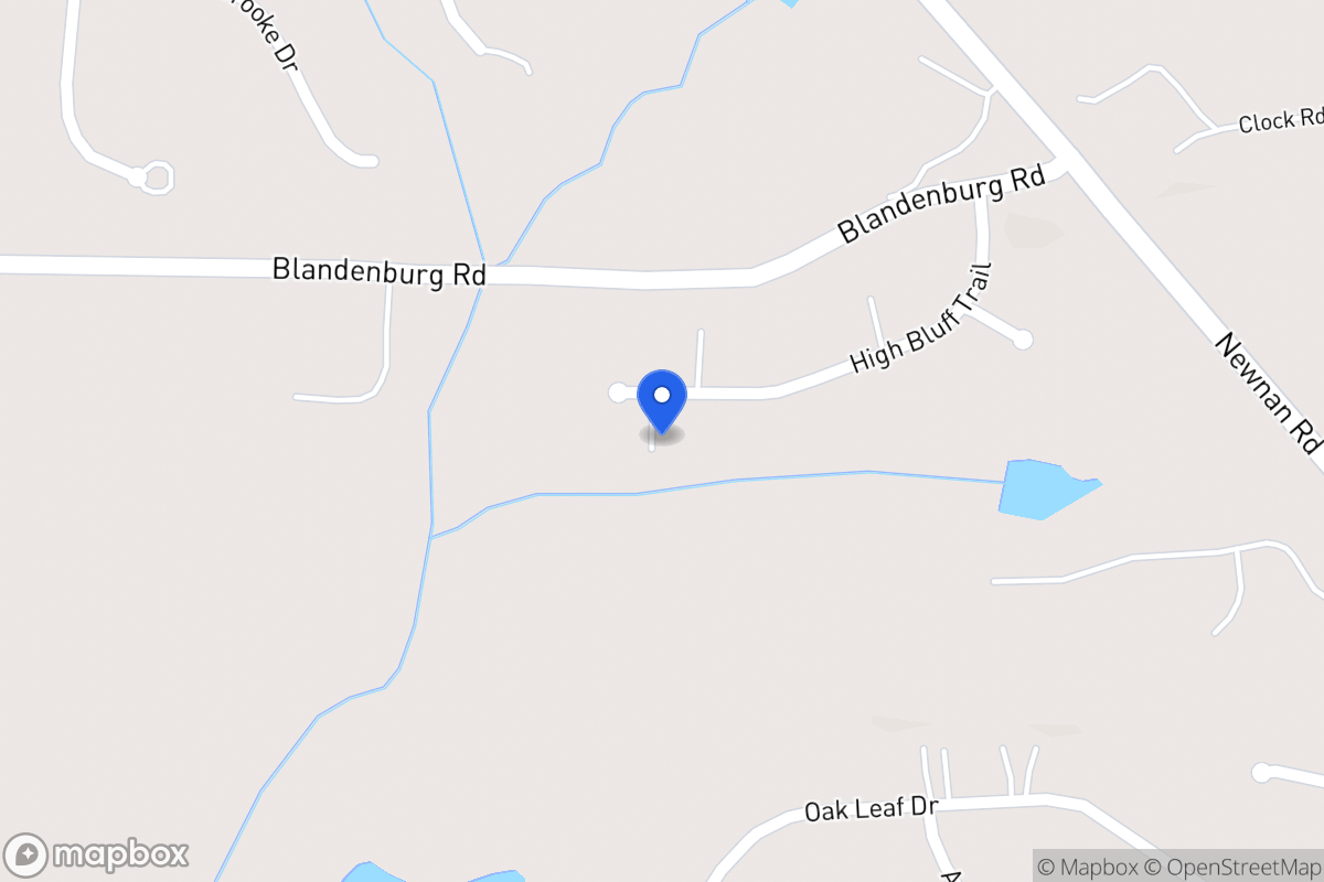 Map of 167 High Bluff Trl