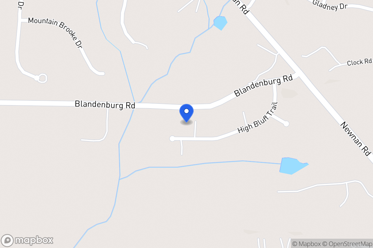 Map of 162 High Bluff Trl