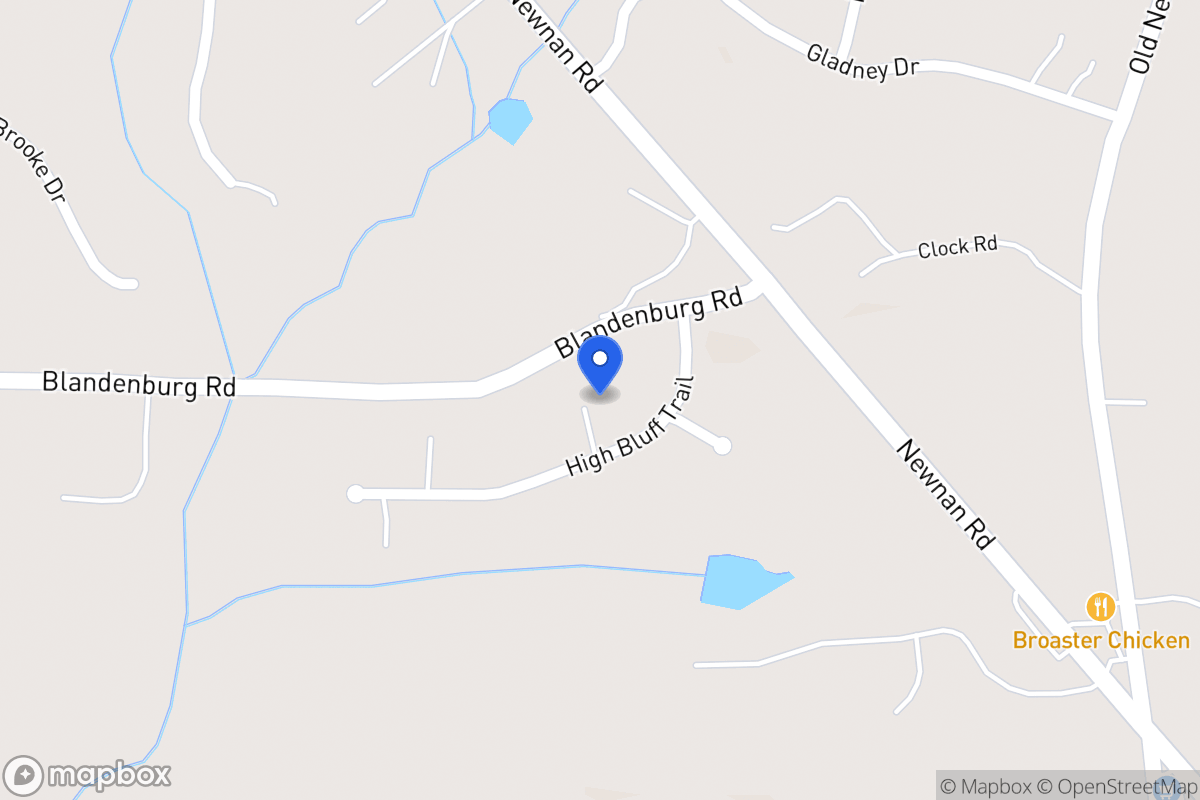 Map of 122 High Bluff Trl
