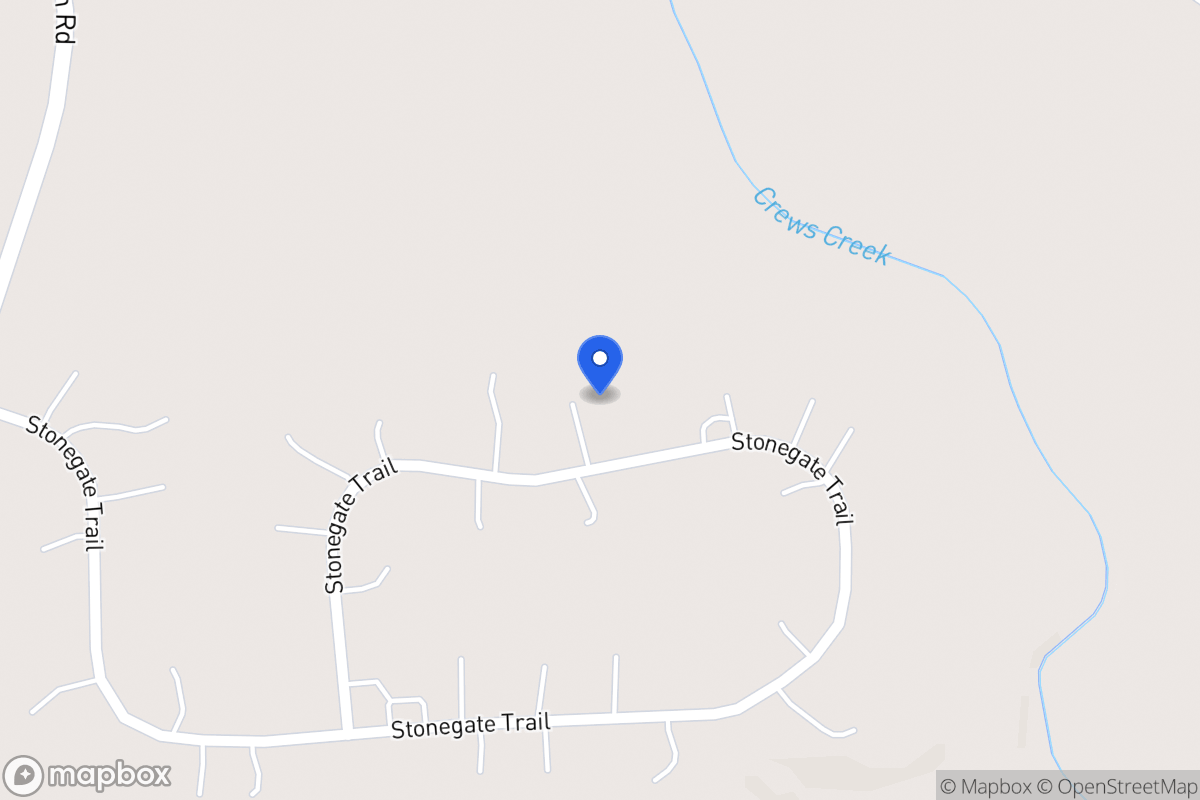 Map of 177 Stonegate Trl