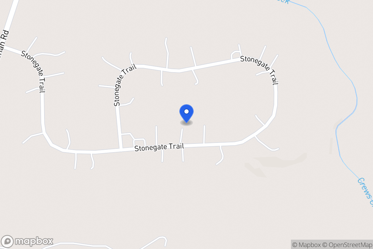 Map of 136 Stonegate Trl