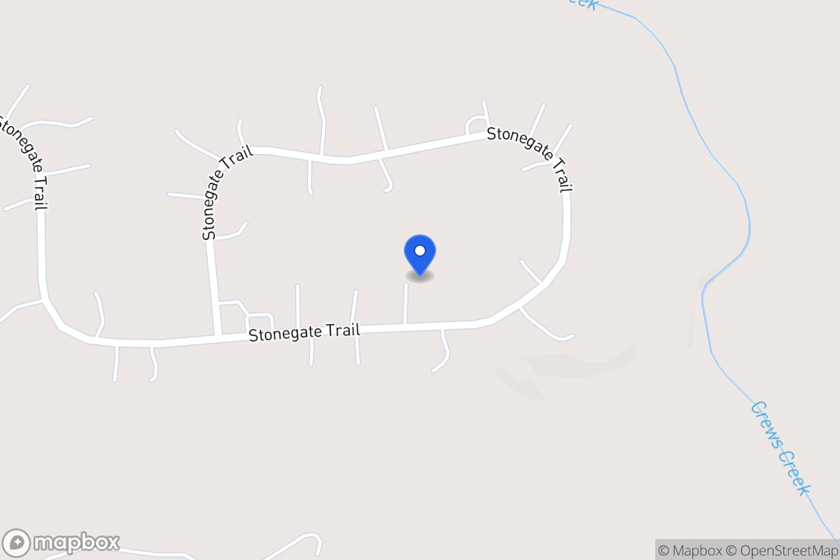 Map of 140 Stonegate Trl