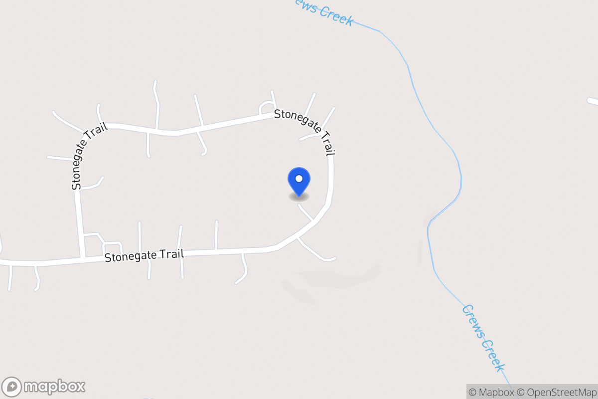 Map of 152 Stonegate Trl