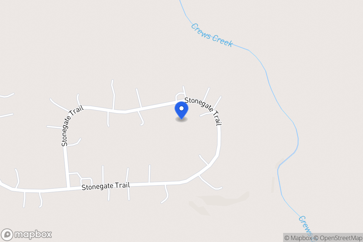 Map of 172 Stonegate Trl