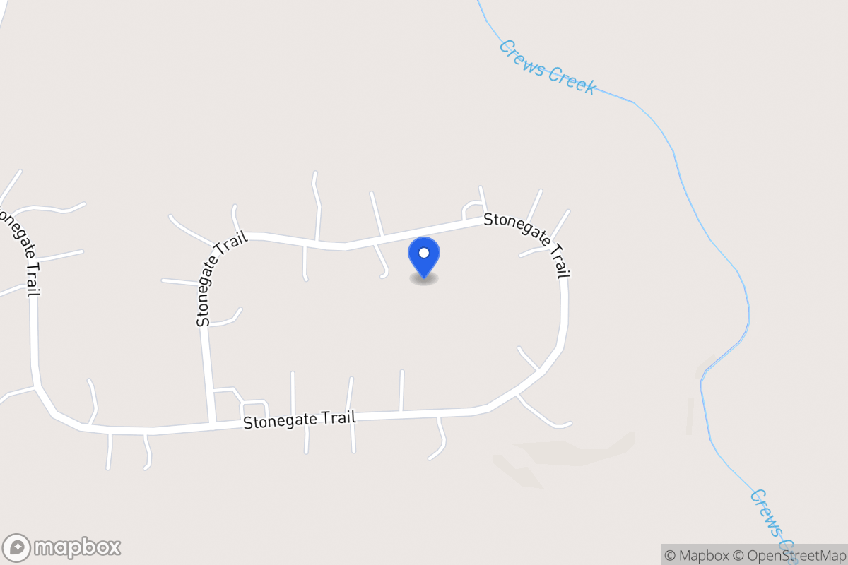 Map of 176 Stonegate Trl