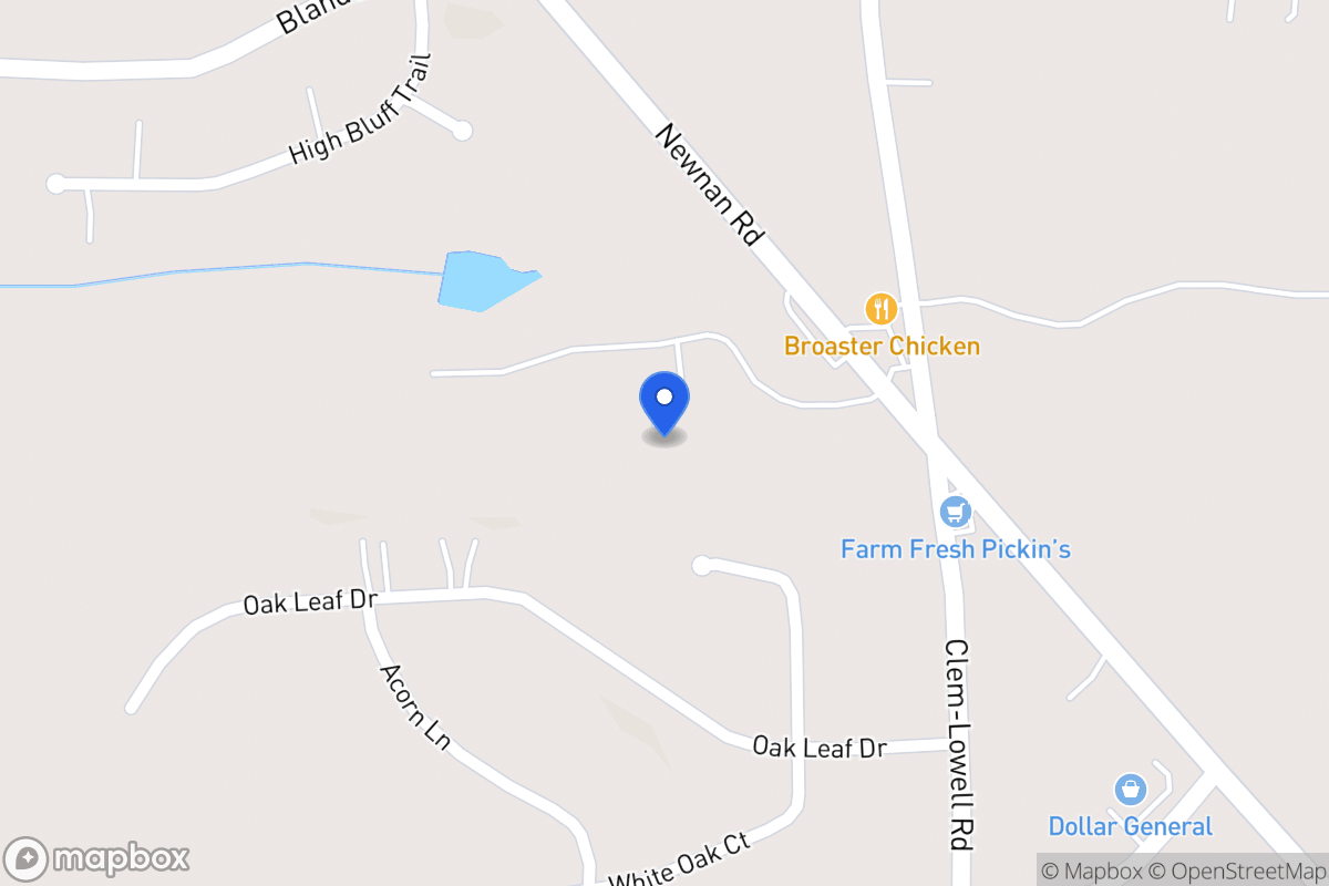 Map of 2489 S 16 Hwy