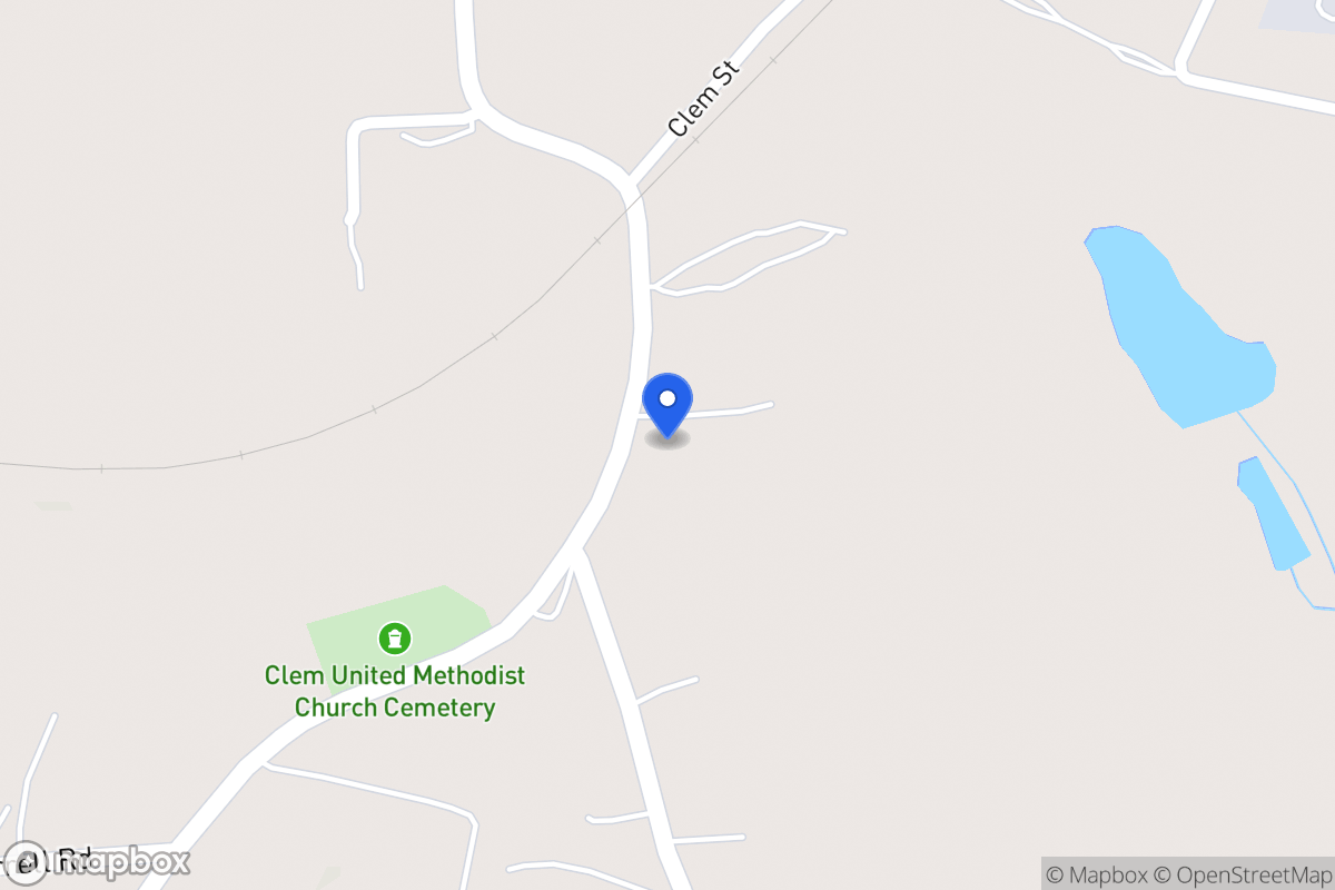 Map of 414 Clem Lowell Rd