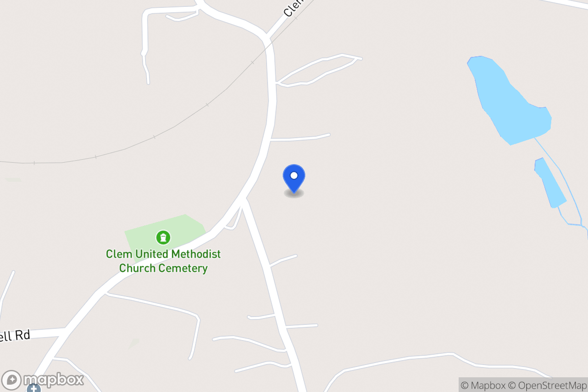 Map of 426 Clem Lowell Rd