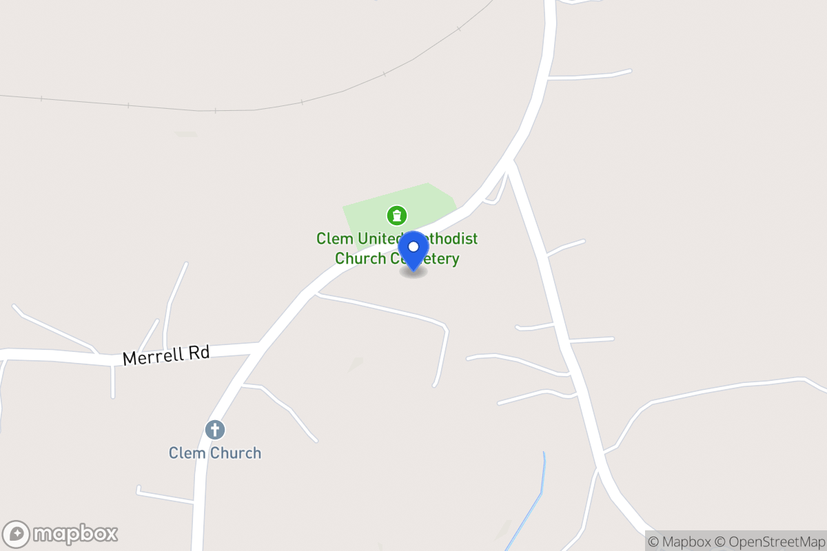 Map of 512 Clem Lowell Rd