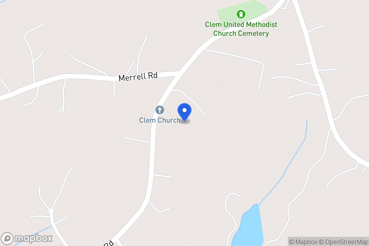 Map of 620 Clem Lowell Rd