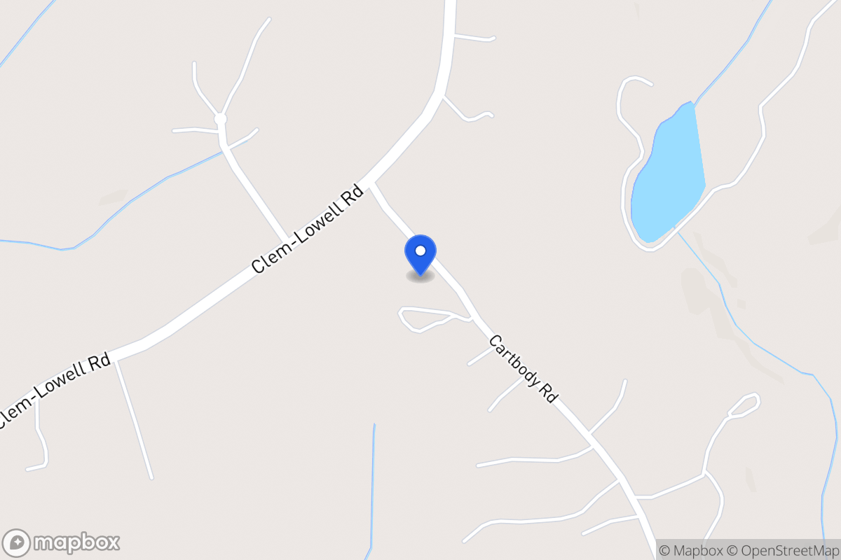 Map of Cartbody Rd