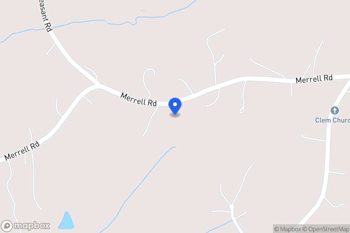 Map of 433 Merrell Rd