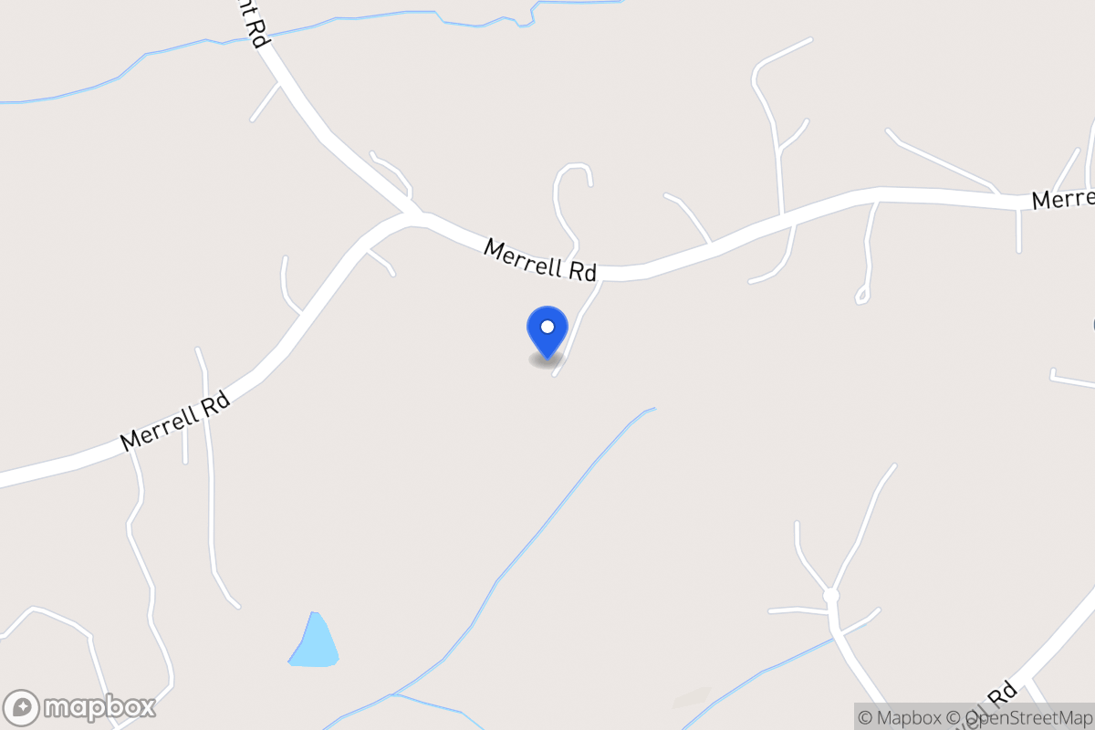Map of 423 Merrell Rd